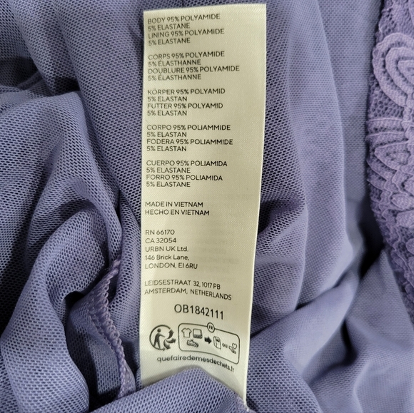 NWOT Free People  Lila Mini Dress Size M - Picture 8 of 14